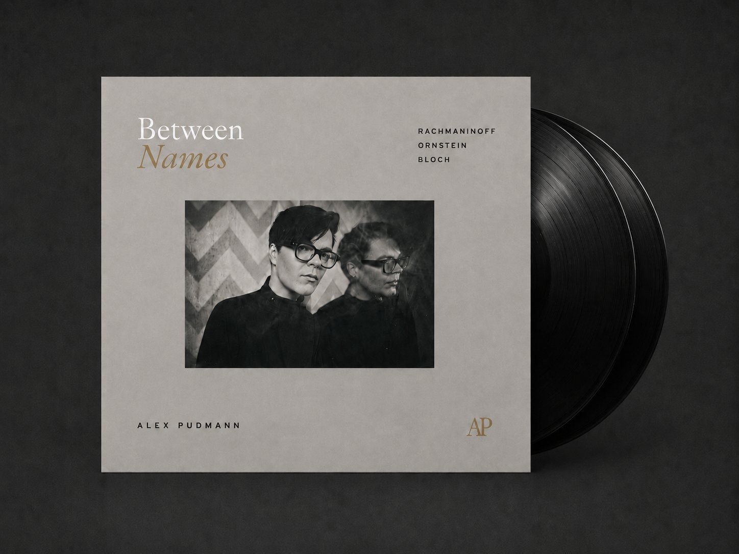 Between Names — Cover and double LP